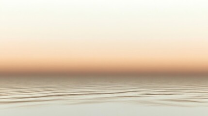 Serene waterscape pastel horizon calm water surface ripples minimalist nature scene