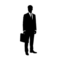 Human silhouette graphic illustration black and white, businessman, businesswoman, man, woman, elder, old person