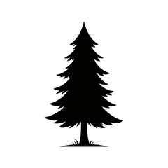 christmas tree vector illustration