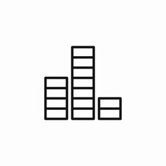 audio levels equalizer icon sign vector