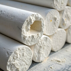 white chalk texture with grainy surface and irregu