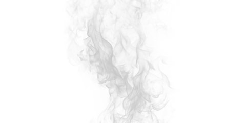 A grayscale image showing a cloud like formation against a black background with pixelated edges