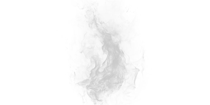 A grayscale abstract cloud like shape on a black background with pixelated edges and texture detail