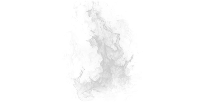 Isolated cloud of gray smoke against a black background with pixelated edges and soft diffused texture - Powered by Adobe