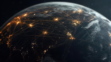 Global network of cities