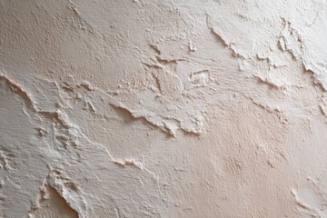Obraz premium Off-white plaster wall with subtle handcrafted texture in soft light.