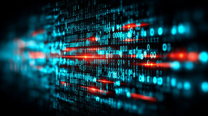 binary code background