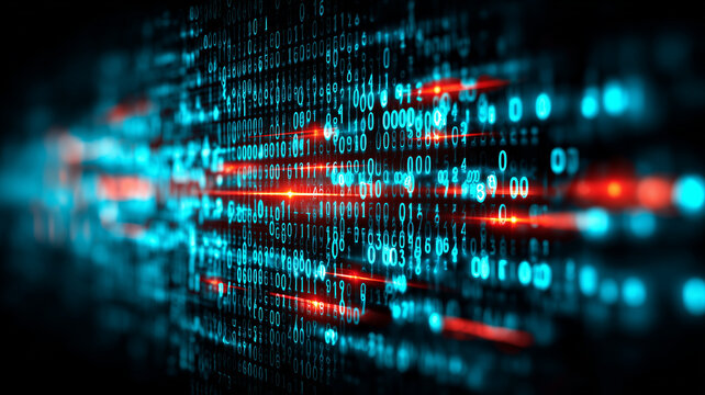 binary code background