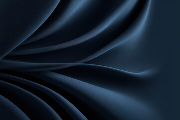 Fototapeta premium Smooth matte navy blue background with even balanced tone.