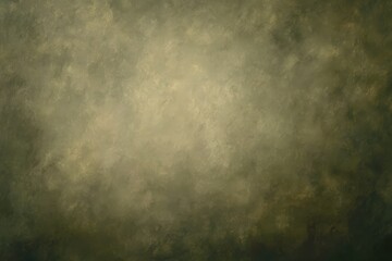 Obraz premium Smooth muted olive green solid backdrop with even professional lighting, premium finish.
