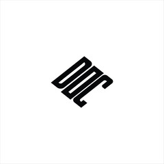 Modern abstract DOC logo design featuring geometric lines for innovative data analysis and digital transformation branding