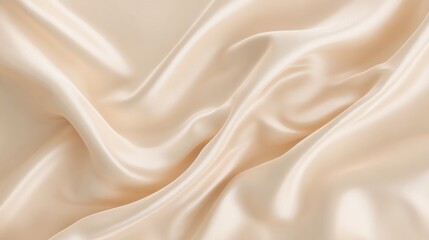 Fototapeta premium Soft pastel cream solid background with seamless studio lighting for premium branding.