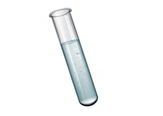 test-tube on a isolated transparent background	