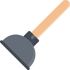 Plunger Icon Illustration
