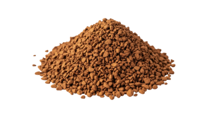 Isolated Instant Coffee