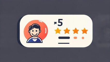 User rating card