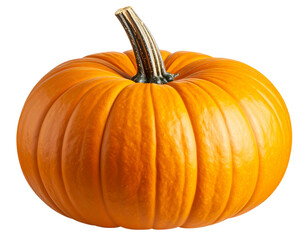 Obraz premium Whole pumpkin isolated on transparent background