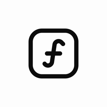 guilder currency symbol icon sign vector