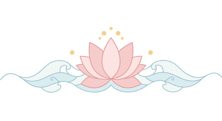 Mindfulness Lotus Doodle