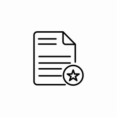 important file icon sign vector