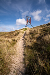 D&uuml;nenlandschaft an der Nordsee