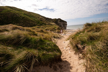 Weg durch die D&uuml;nen