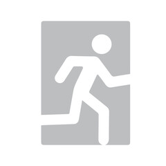 emergency exit icon