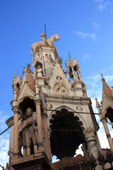Scaliger Tombs, the gothic funerary complex of the Scaligeri Family in Verona, Italy  © Stanford Lone