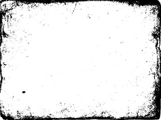 Worn black grunge texture dark grainy texture on white background. Abstract surface dust and rough dirty wall background concept. Worn, torn, weathered effect. Vector illustration.