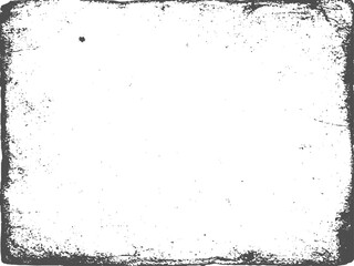 Worn black grunge texture dark grainy texture on white background. Abstract surface dust and rough dirty wall background concept. Worn, torn, weathered effect. Vector illustration.