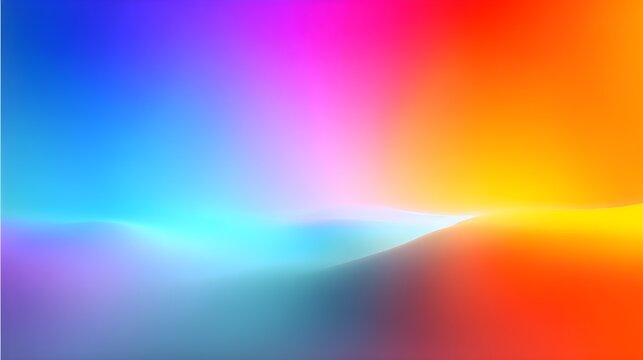 Abstract Gradient Flow, color gradient light leak with soft fade edges