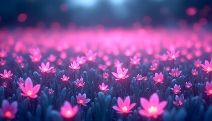 Dynamic Blooms of Loyalty: SDXL Field of Ephemeral Hues