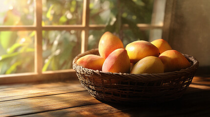 apricots in a basket