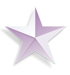 Obraz premium Award star graphic, rating, digital, light purple, use in website