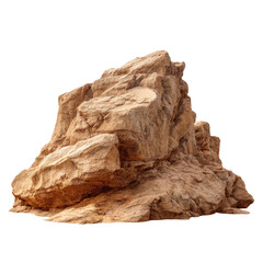 Desert rock formation, daytime sun, arid landscape, geological texture, game asset