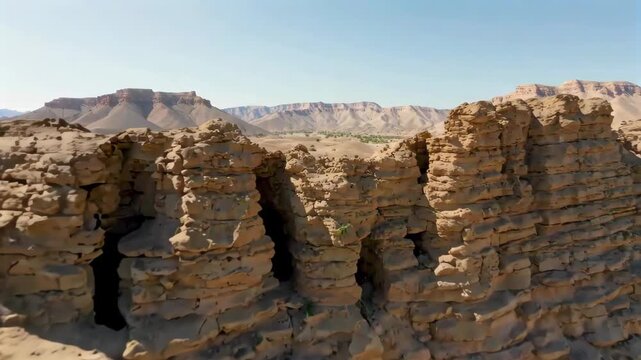 Desert Yadan Landform Natural Scenery Desert Gobi Landform Landscape