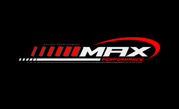 max speed logo racing development - Powered by Adobe