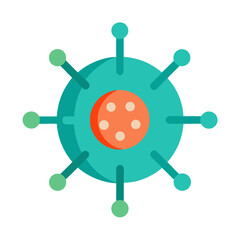 Obraz premium molecule of chemistry