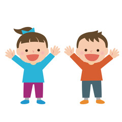 園児や小学生　こどもたち