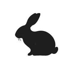 Black Rabbit Illustration