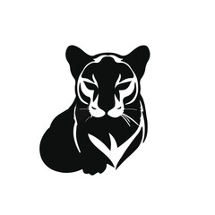 Black Puma Illustration
