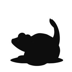 Black Mudskipper Illustration