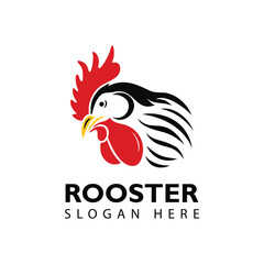 Restaurant & Cafe Rooster Logo design vector