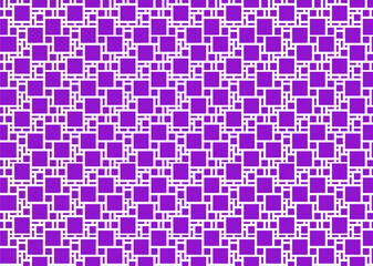 幾何学的なタイル模様 背景 2色