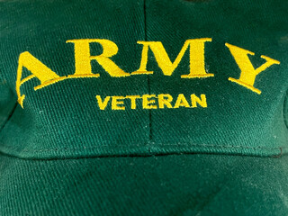 Army veteran hat