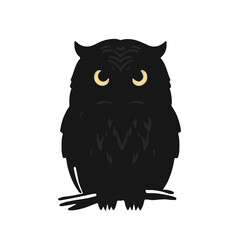 Ural Owl - Black Animal