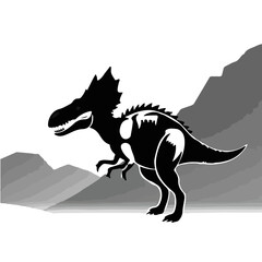 Fototapeta premium Theropod Animal