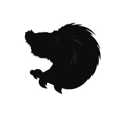 Tarsier Black Figure