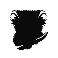 Tarsier Black and White