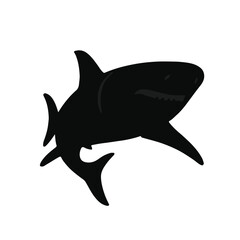 Black Thresher Shark Symbol